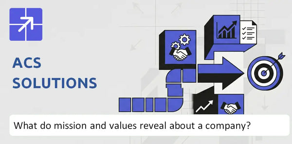 What Do the Mission, Vision, and Core Values of ACS Solutions Company Reveal?
