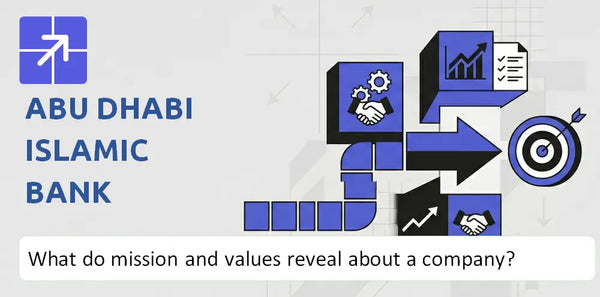 What Do the Mission, Vision, and Core Values of Abu Dhabi Islamic Bank Company Reveal?