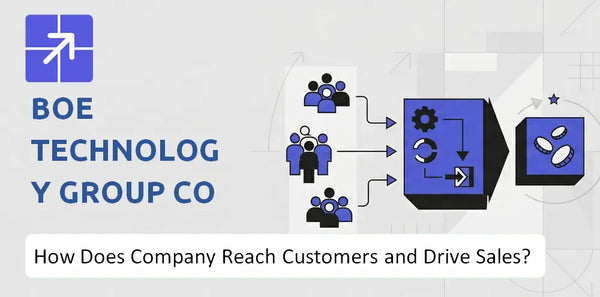 How Does BOE Technology Group Co Company Reach Customers and Turn Demand into Sales?
