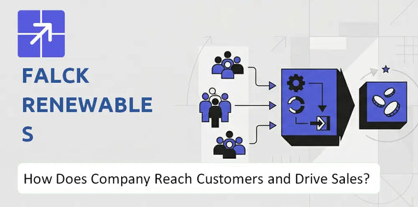 How Does Falck Renewables Company Reach Customers and Turn Demand into Sales?