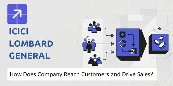 How Does ICICI Lombard General Insurance Company Reach Customers and Turn Demand into Sales?