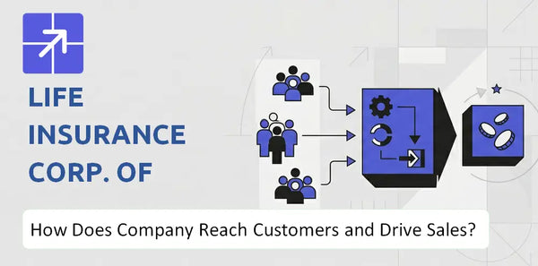 How Does Life Insurance Corp. of India Company Reach Customers and Turn Demand into Sales?