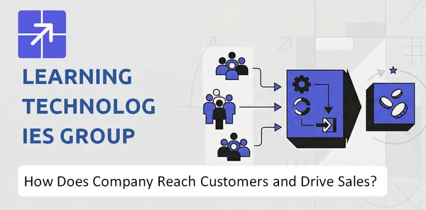 How Does Learning Technologies Group Company Reach Customers and Turn Demand into Sales?