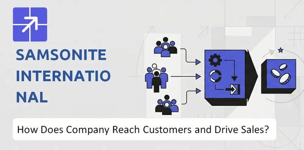 How Does Samsonite International Company Reach Customers and Turn Demand into Sales?