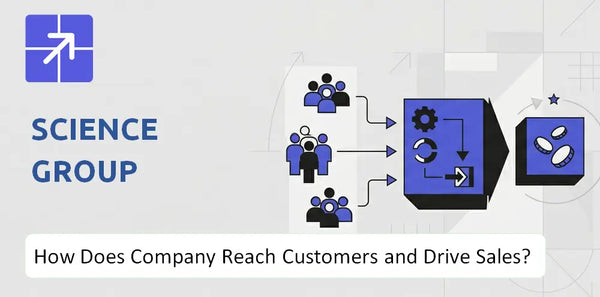 How Does Science Group Company Reach Customers and Turn Demand into Sales?