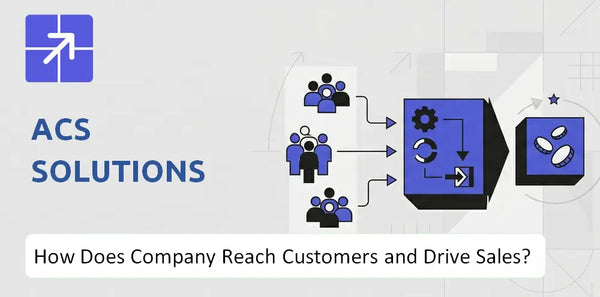 How Does ACS Solutions Company Reach Customers and Turn Demand into Sales?