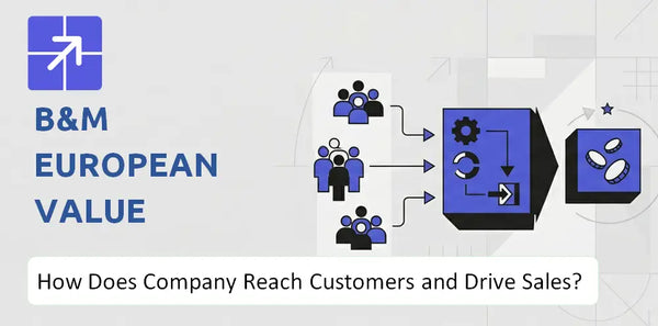 How Does B&M European Value Retail Company Reach Customers and Turn Demand into Sales?
