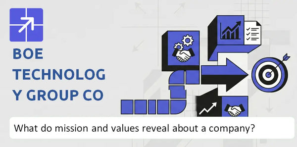 What Do the Mission, Vision, and Core Values of BOE Technology Group Co Company Reveal?
