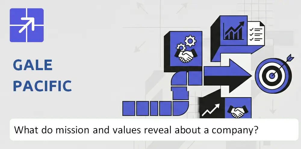 Galepacific Company Mission Vision Values