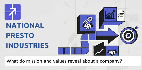 What Do the Mission, Vision, and Core Values of National Presto Industries Company Reveal?
