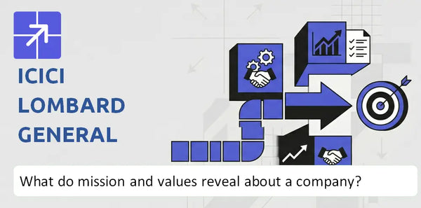 What Do the Mission, Vision, and Core Values of ICICI Lombard General Insurance Company Reveal?