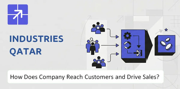 How Does Industries Qatar Company Reach Customers and Turn Demand into Sales?