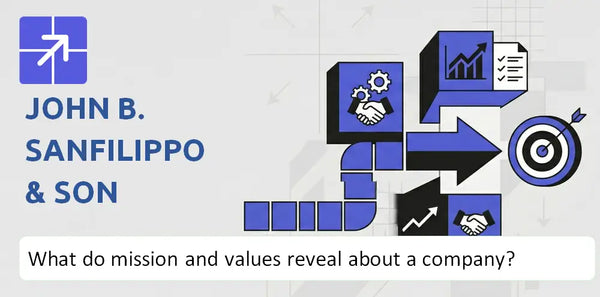 What Do the Mission, Vision, and Core Values of John B. Sanfilippo & Son Company Reveal?