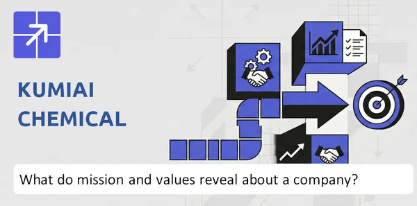 What Do the Mission, Vision, and Core Values of Kumiai Chemical Company Reveal?