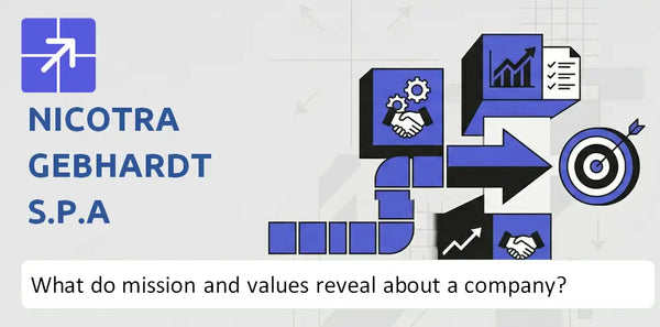What Do the Mission, Vision, and Core Values of Nicotra Gebhardt S.p.A Company Reveal?