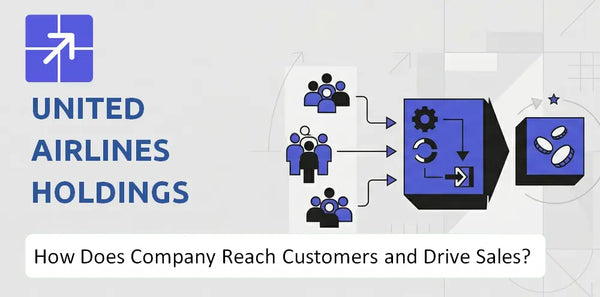 How Does United Airlines Holdings Company Reach Customers and Turn Demand into Sales?