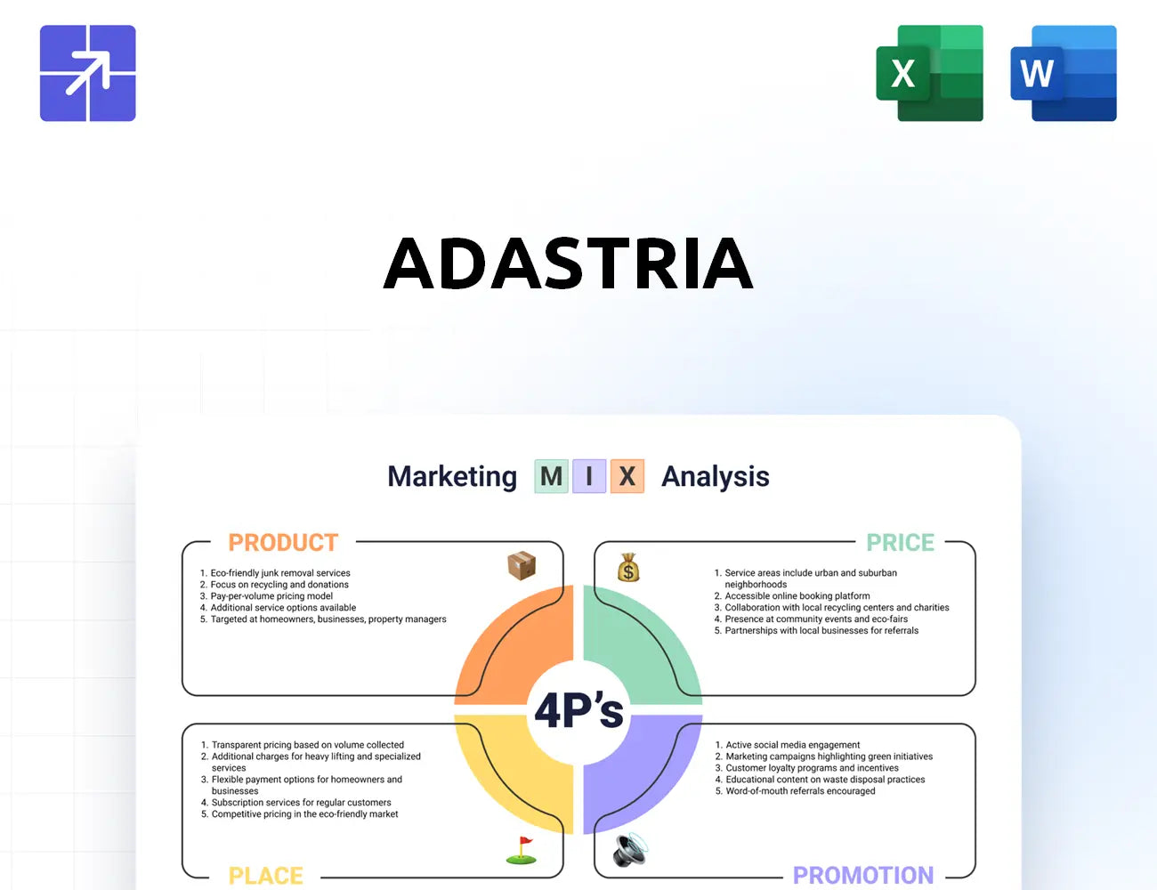 Adastria Marketing Mix