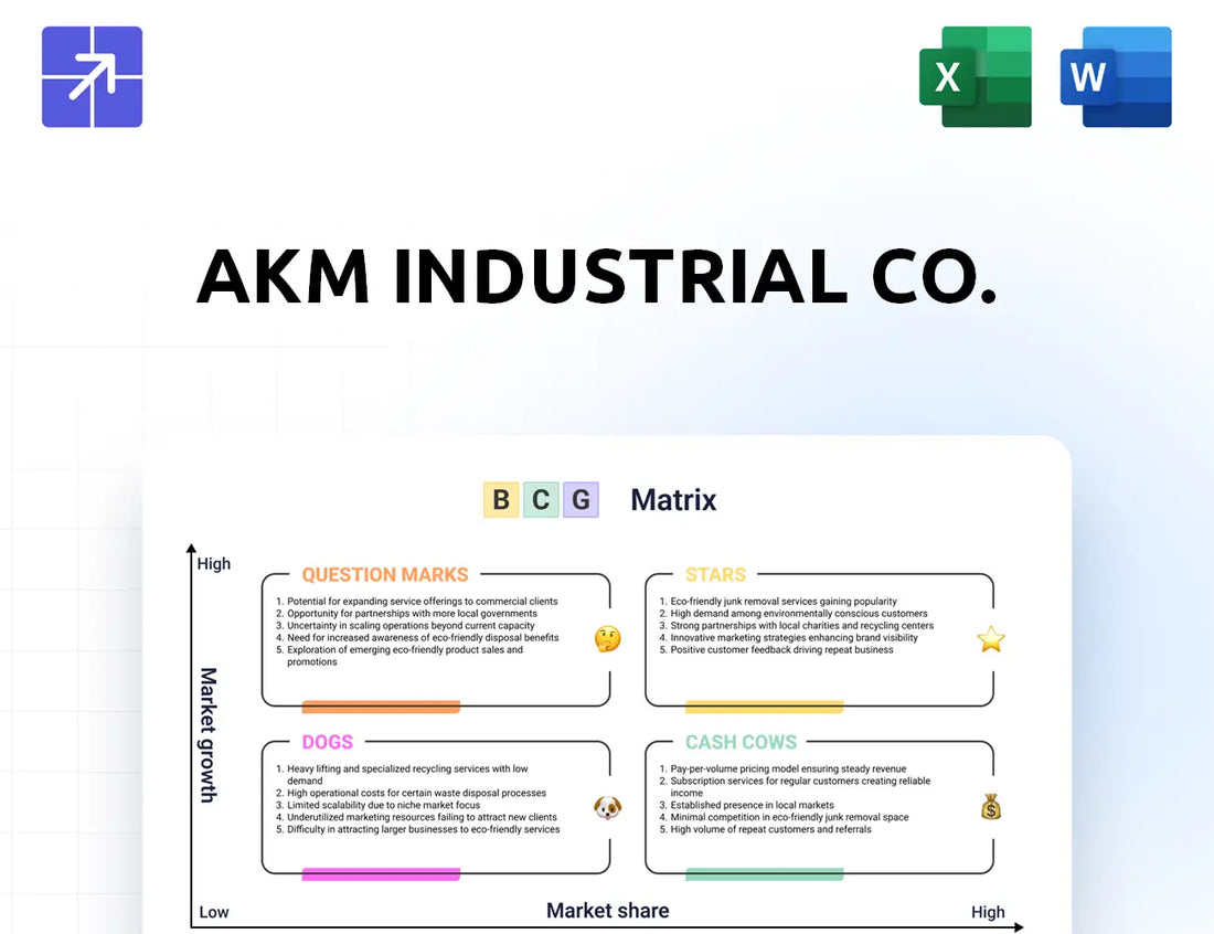 Akmcompany Bcg Matrix