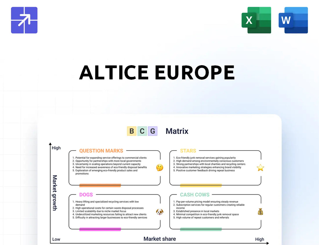Altice Bcg Matrix