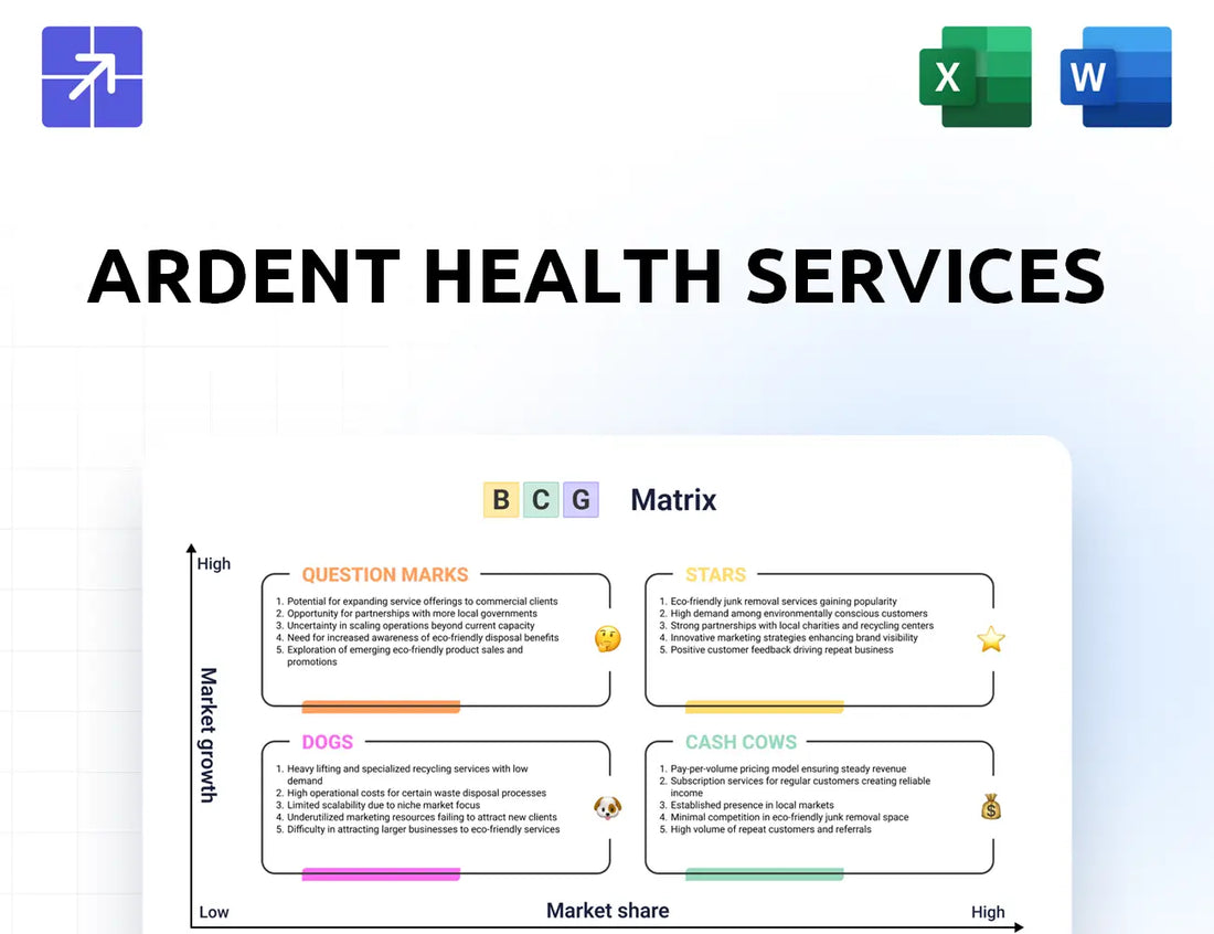 Ardenthealth Bcg Matrix