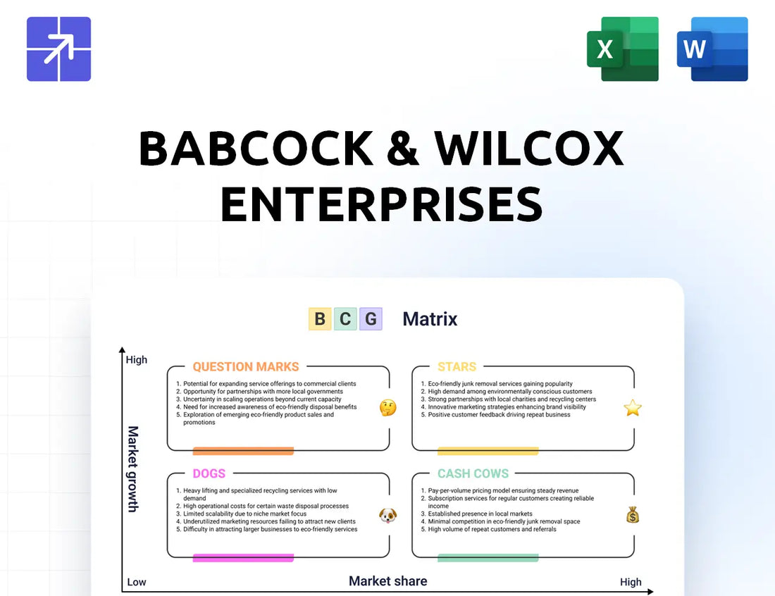 Babcock Bcg Matrix