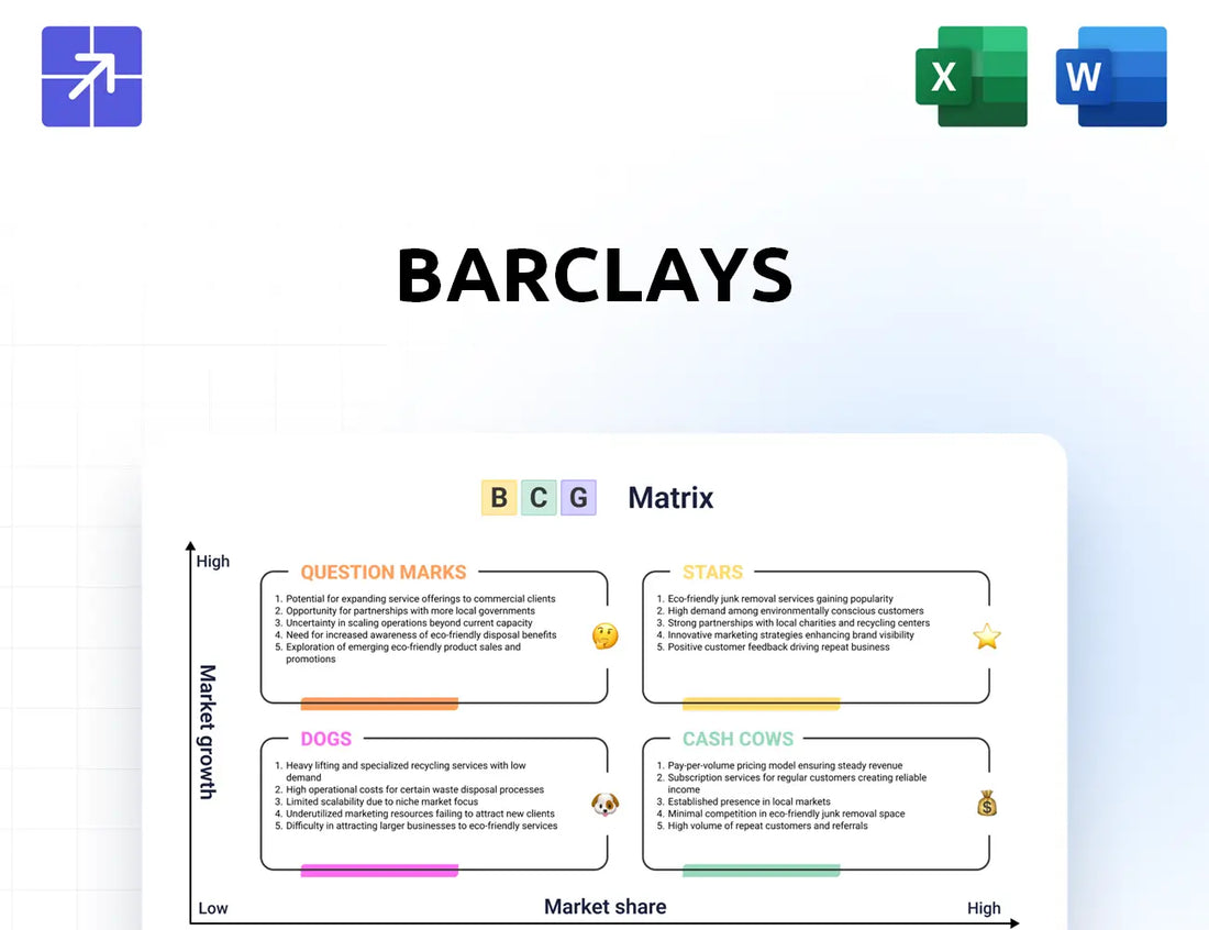 Barclays Bcg Matrix