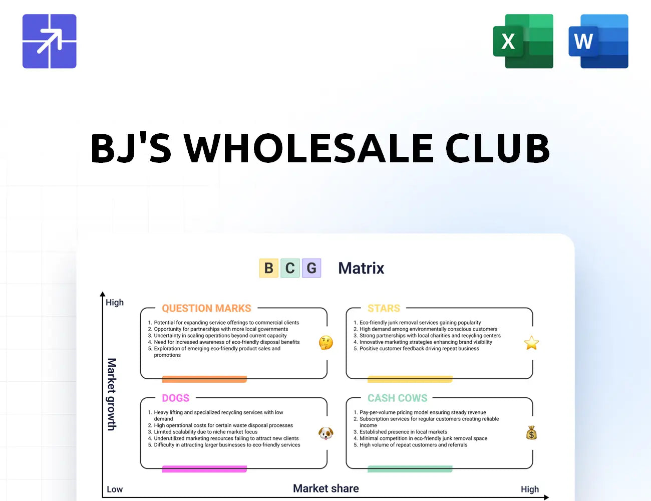 Bjs Bcg Matrix