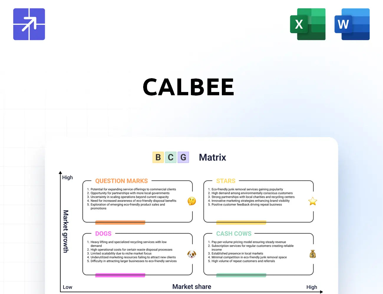 Calbee Bcg Matrix
