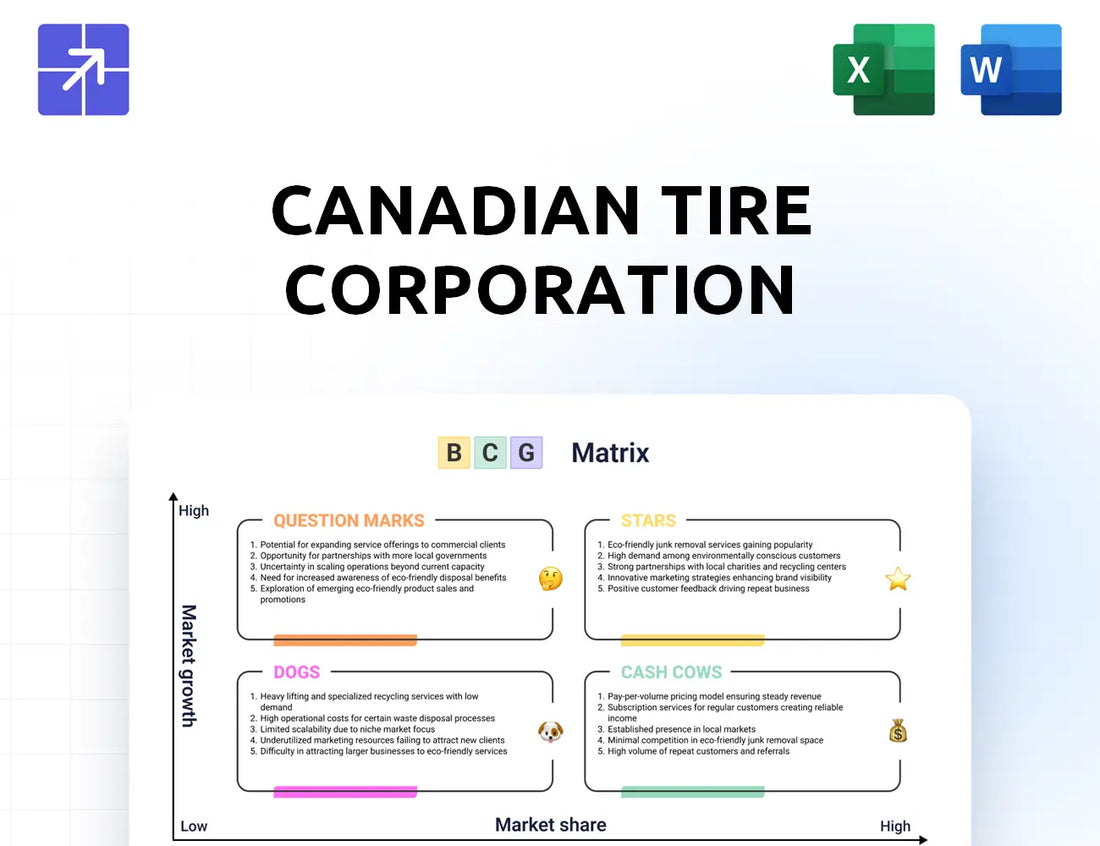Canadiantire Bcg Matrix