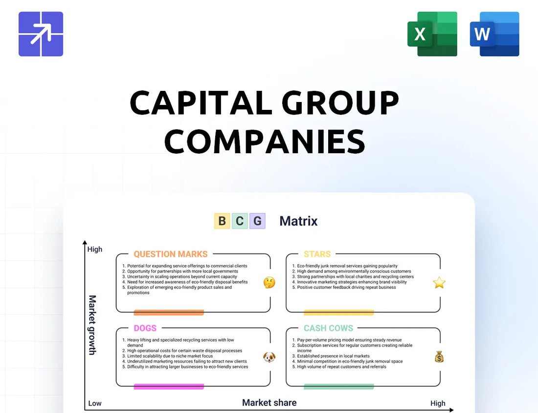 Capitalgroup Bcg Matrix