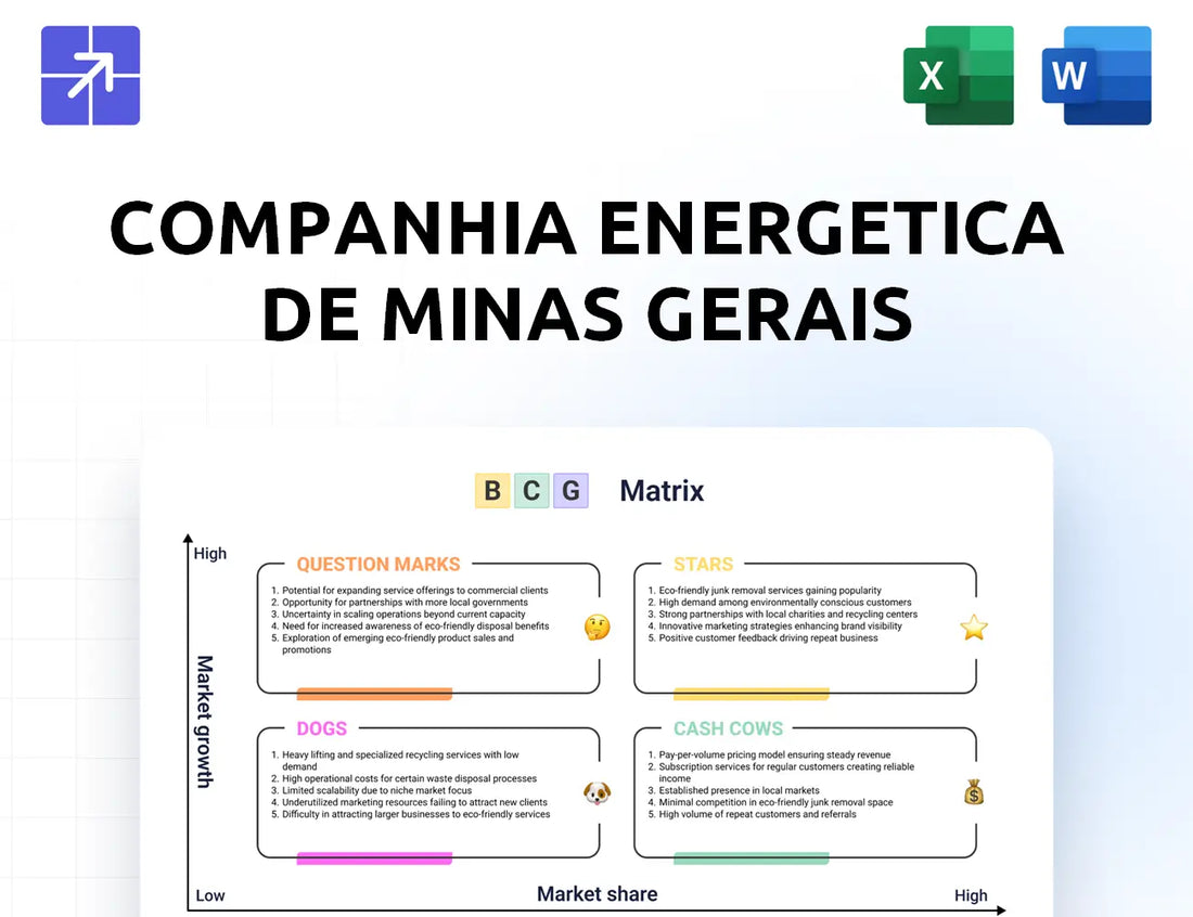 Cemig Bcg Matrix