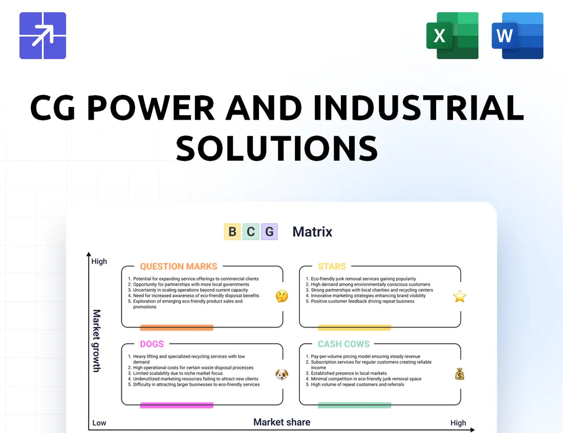 Cgglobal Bcg Matrix