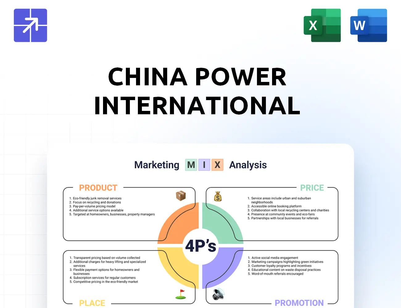 Chinapower Marketing Mix