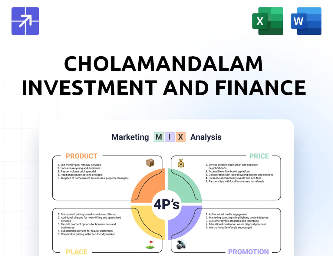 Cholamandalam Marketing Mix