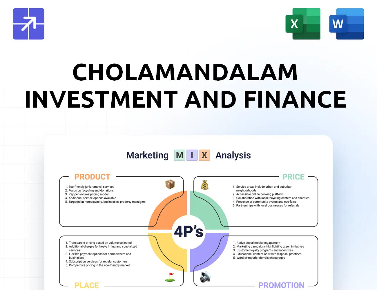 Cholamandalam Marketing Mix