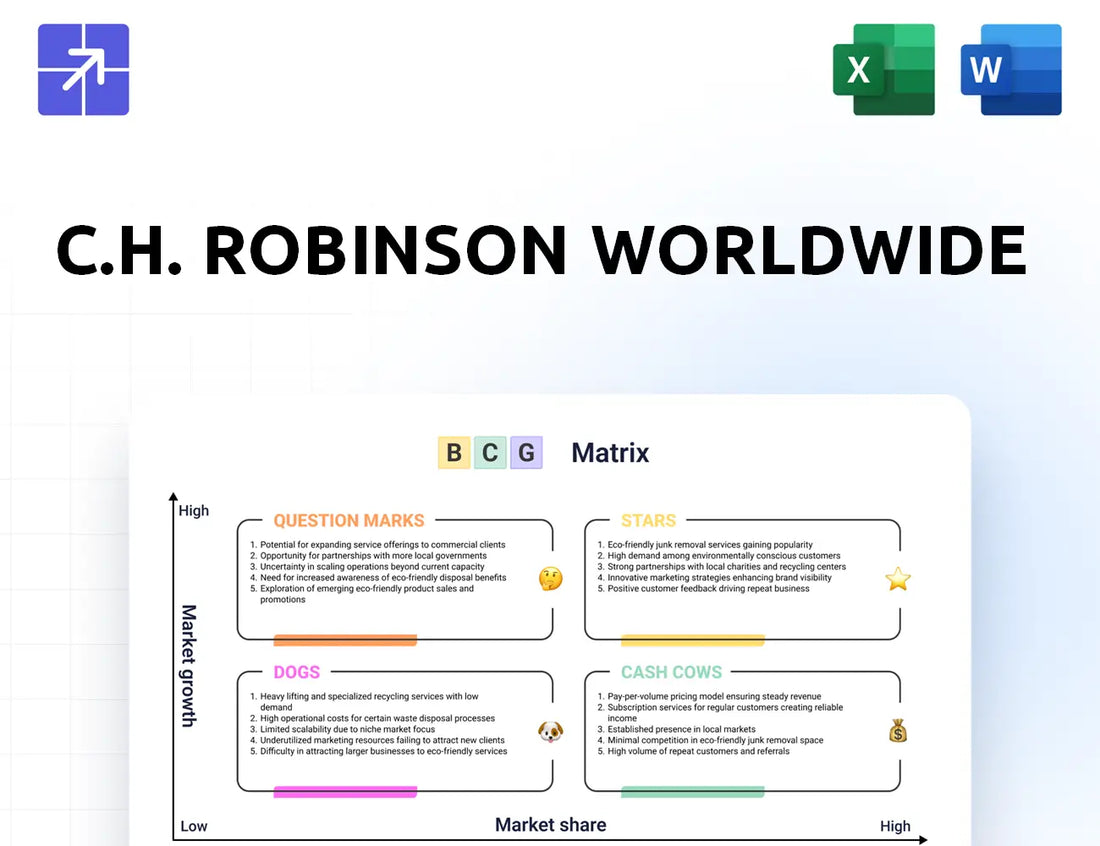 Chrobinson Bcg Matrix