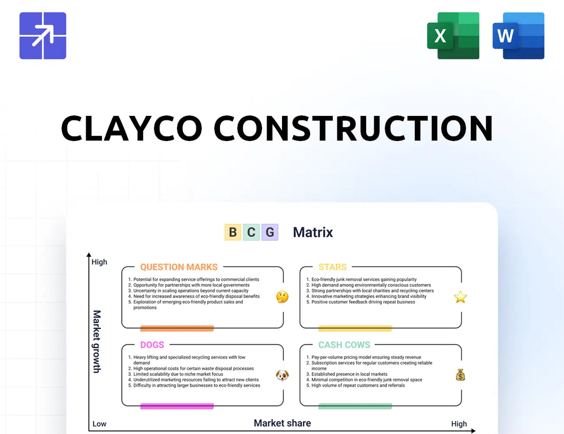 Claycorp Bcg Matrix