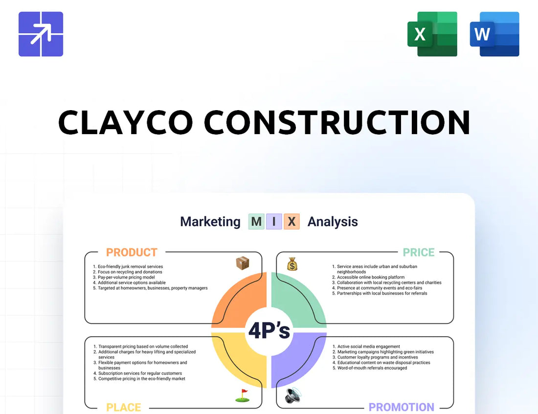 Claycorp Marketing Mix