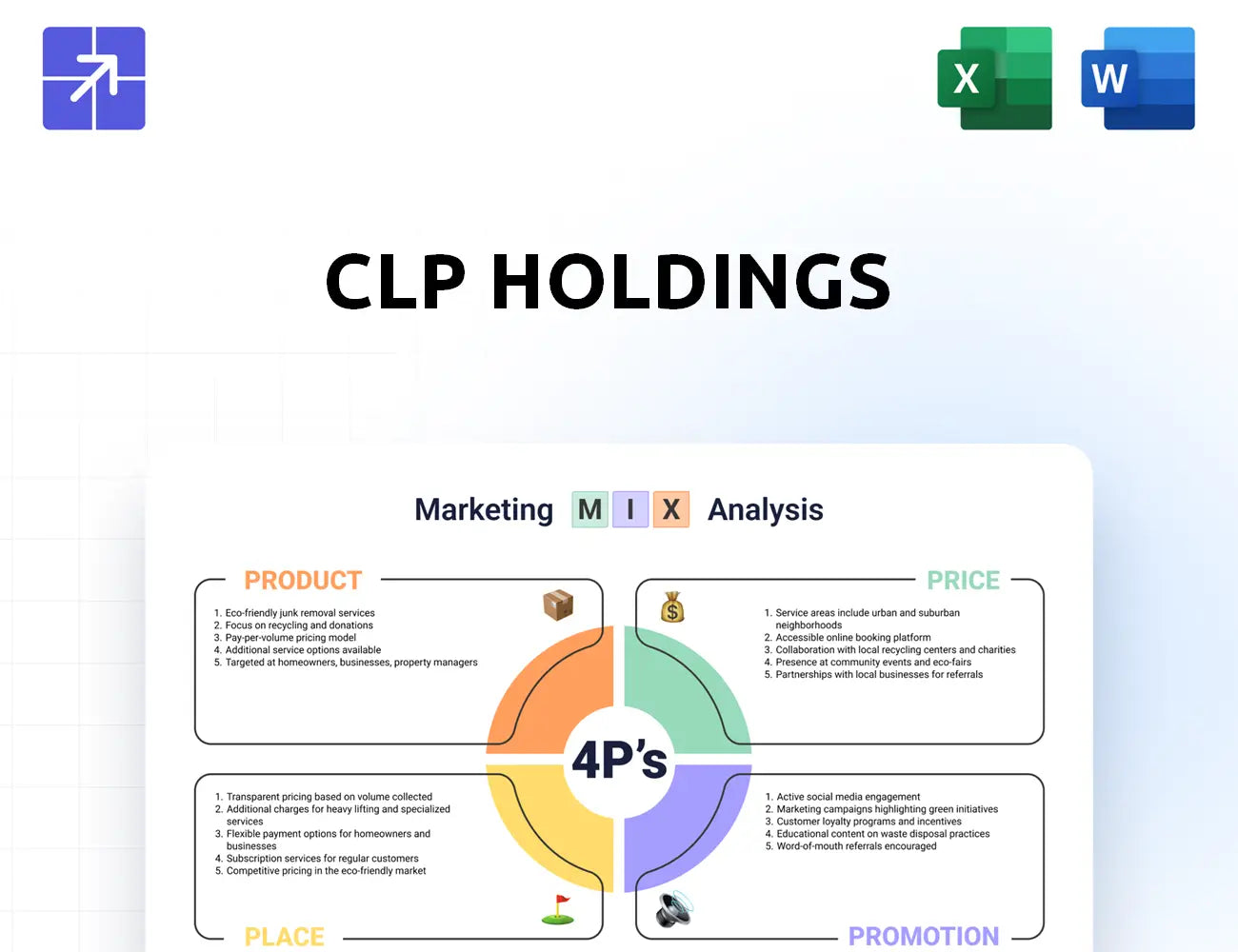 Clpgroup Marketing Mix