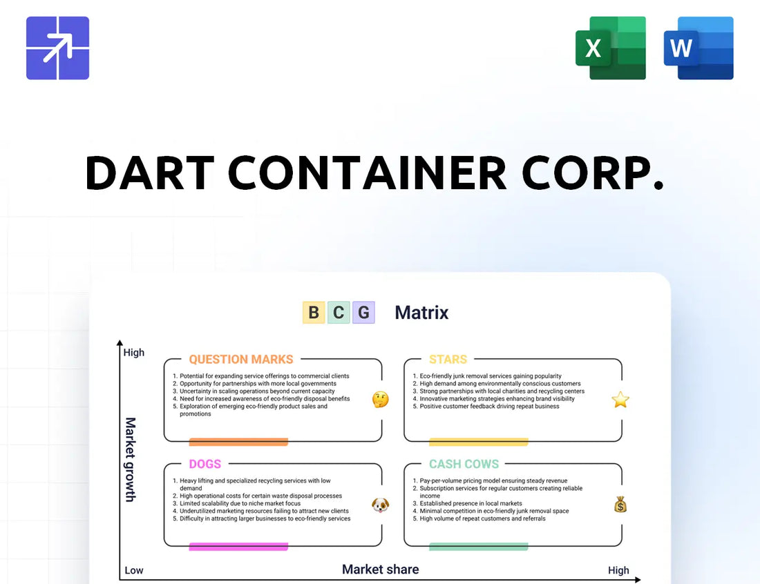 Dartcontainer Bcg Matrix
