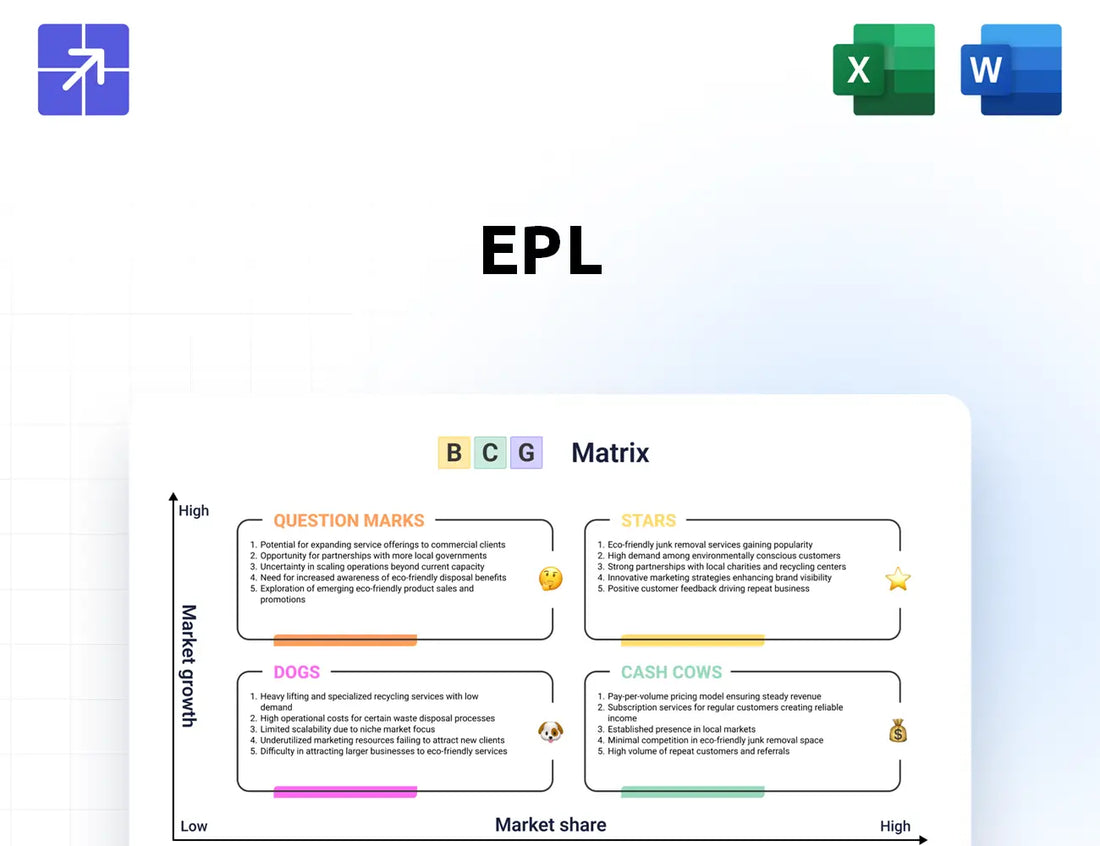Eplglobal Bcg Matrix