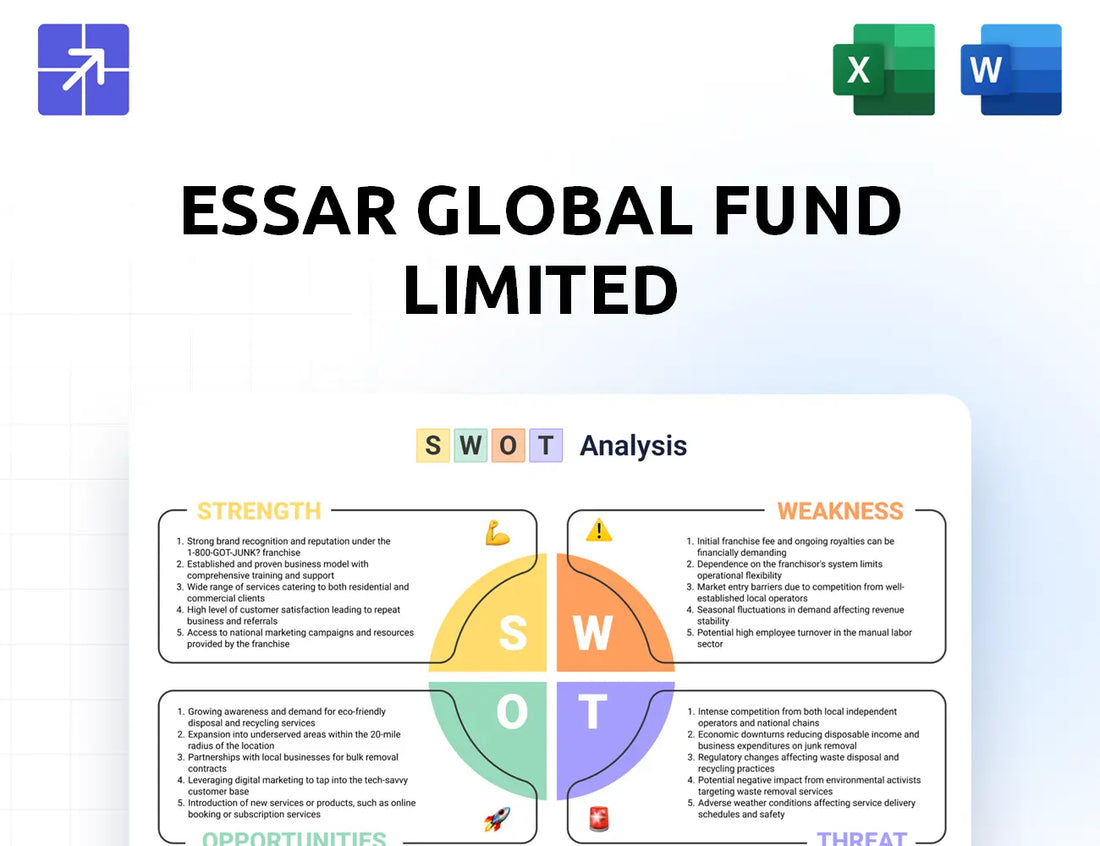Essar Swot Analysis