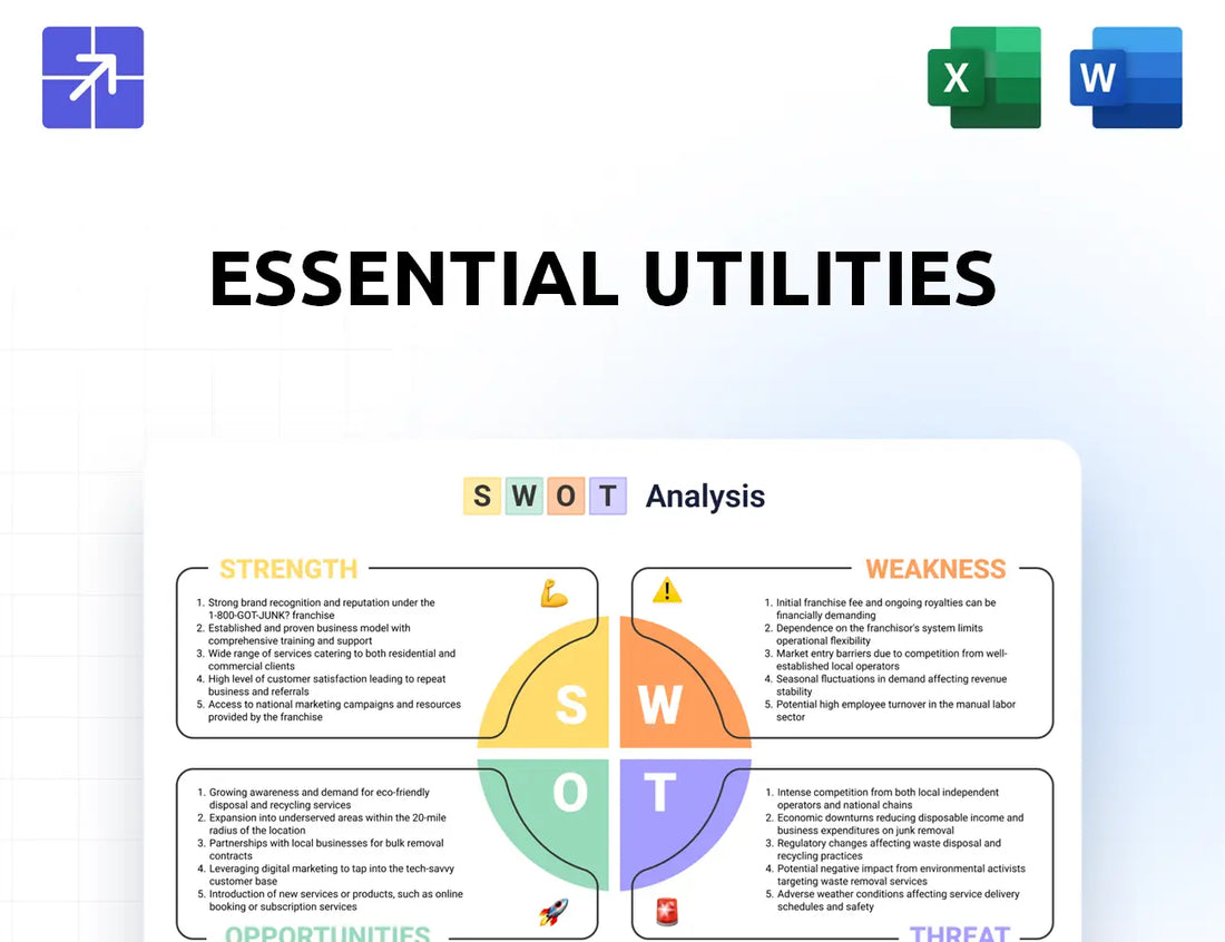 Essentialutilities Swot Analysis