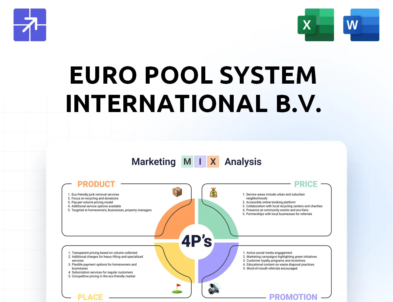Europoolsystem Marketing Mix
