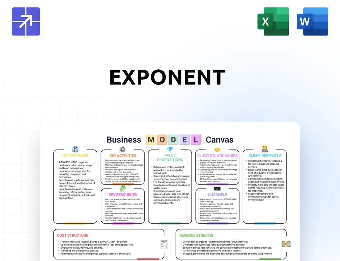 Exponent Canvas Business Model