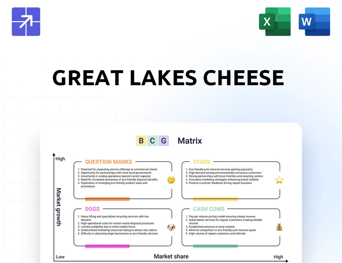 Greatlakescheese Bcg Matrix