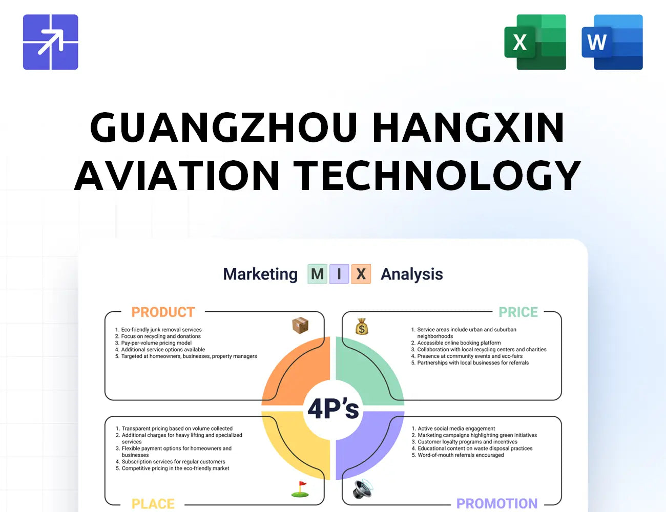 Hangxin Marketing Mix