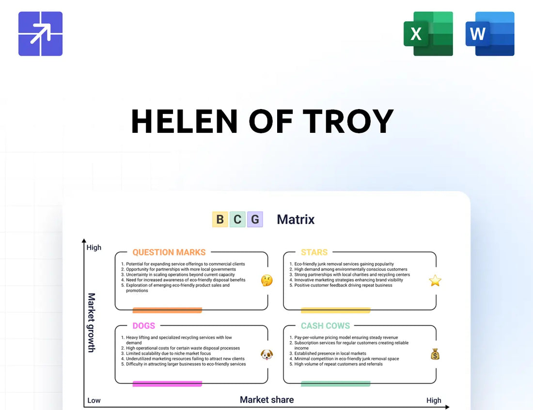 Helenoftroy Bcg Matrix
