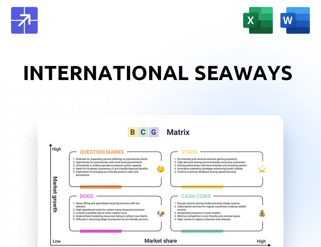 Intlseas Bcg Matrix