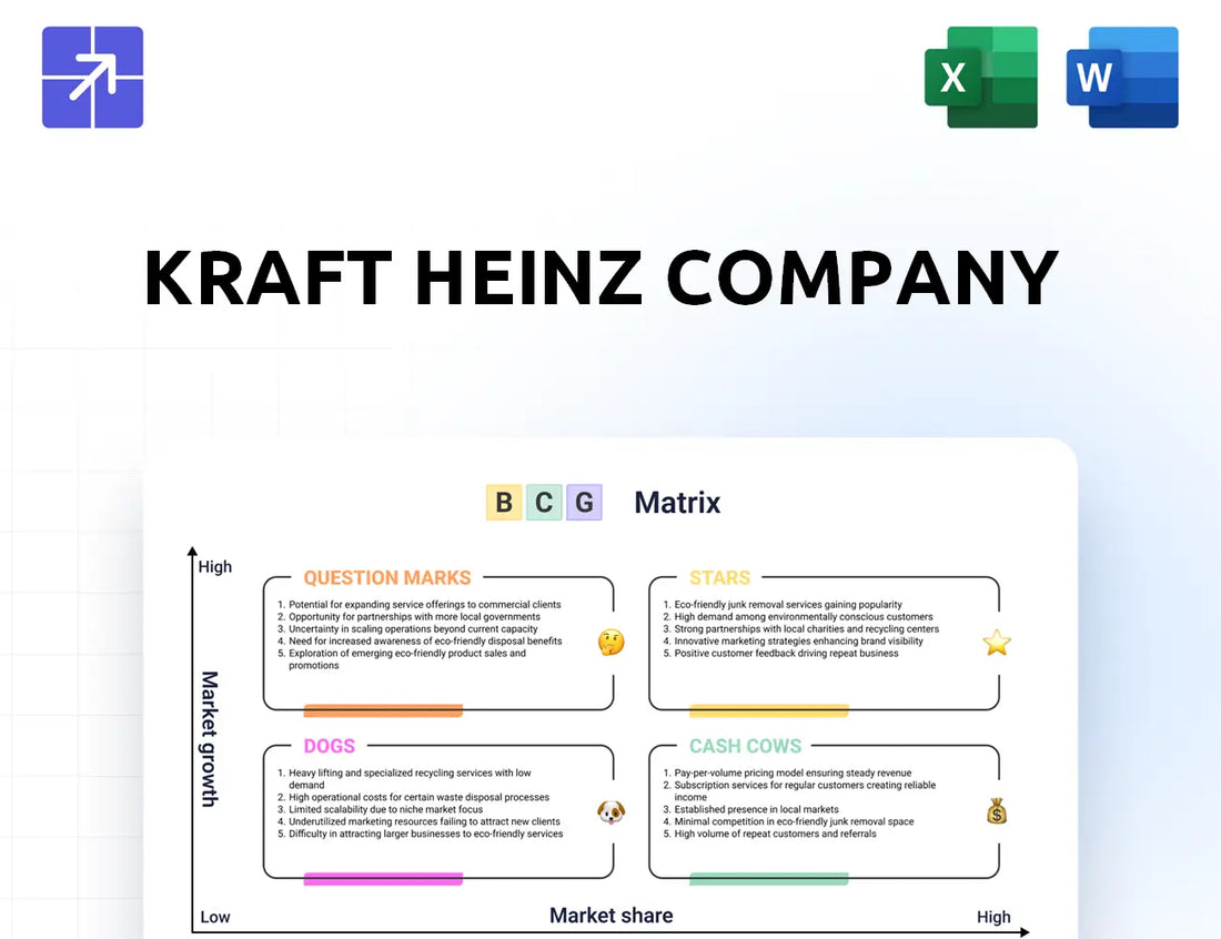 Kraftheinzcompany Bcg Matrix